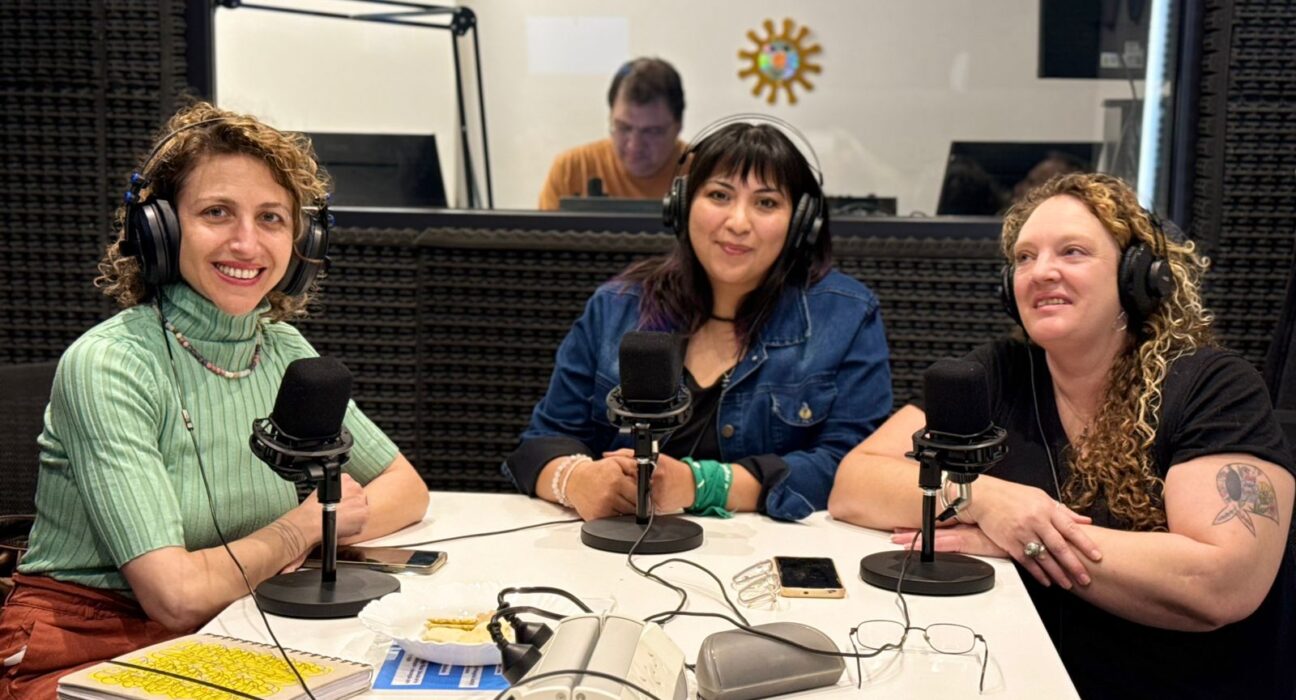 Renata Hiller, Natalia Castro y Gabriela Coen.